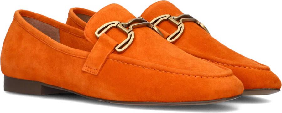 BIBI LOU Loafers Dames 582z30vk Maat: 38 Materiaal: Suède Kleur: Oranje