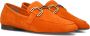 BIBI LOU Loafers Dames 582z30vk Maat: 38 Materiaal: Suède Kleur: Oranje - Thumbnail 1