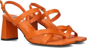 Bibi Lou Stijlvolle hoge hak sandalen voor vrouwen Oranje Dames