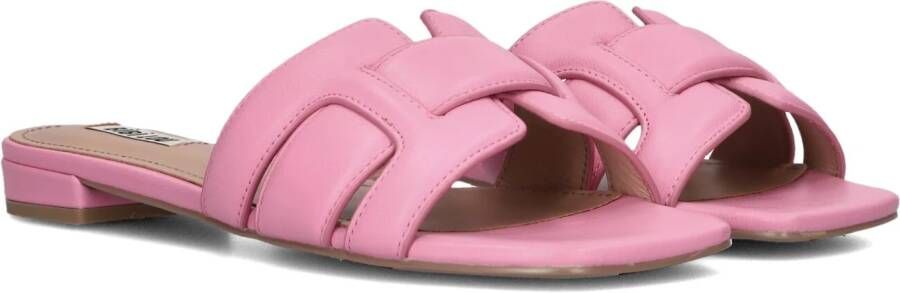 Bibi Lou Roze Leren Instap Sandaal Pink Dames