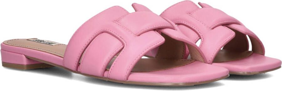 BIBI LOU Slippers Dames 760z10vk Maat: 39 Materiaal: Leer Kleur: Roze