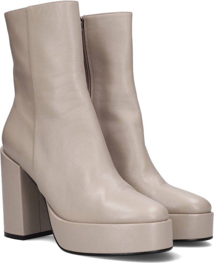 BiBi Lou 521p10vk Enkellaarsjes Enkelboots met rits Dames Taupe