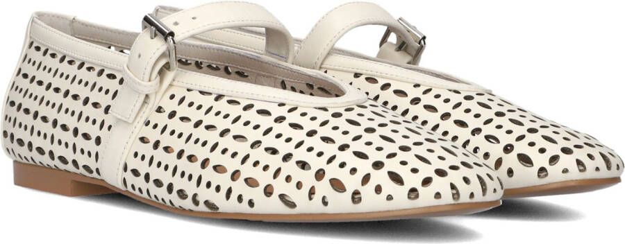 BIBI LOU Ballerina Dames 604z28vk Maat: 39 Materiaal: Leer Kleur: Wit