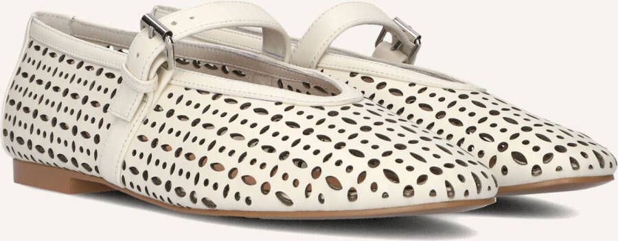 BIBI LOU Ballerina Dames 604z28vk Maat: 39 Materiaal: Leer Kleur: Wit
