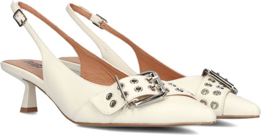 BIBI LOU Slingbacks Dames 521z10vk Maat: 39 Materiaal: Leer Kleur: Creme