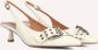 BIBI LOU Slingbacks Dames 521z10vk Maat: 39 Materiaal: Leer Kleur: Creme - Thumbnail 1