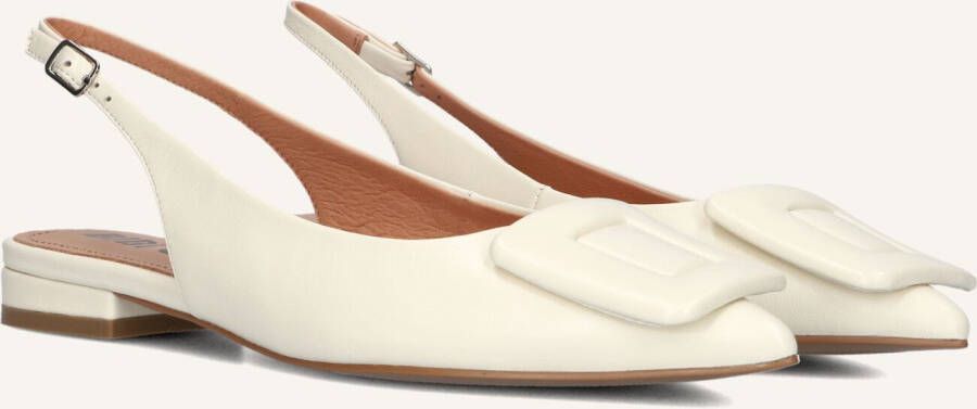 BIBI LOU Slingbacks Dames 640z10vk Maat: 37 Materiaal: Leer Kleur: Creme