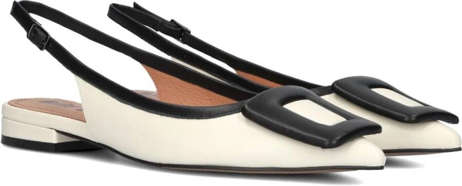 BIBI LOU Slingbacks Dames 640z11vk Maat: 36 Materiaal: Leer Kleur: Creme