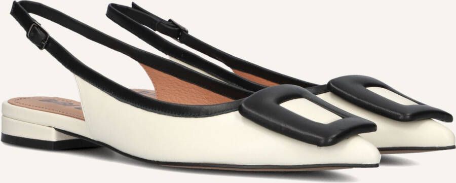 BIBI LOU Slingbacks Dames 640z11vk Maat: 42 Materiaal: Leer Kleur: Creme