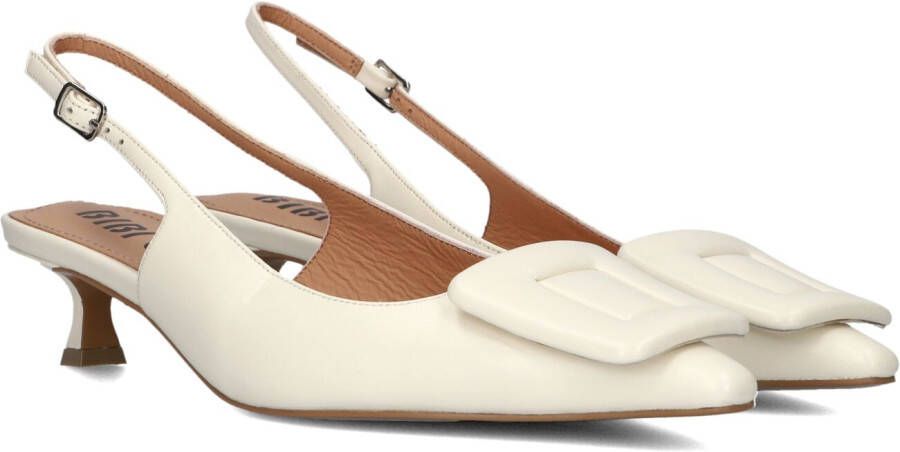BIBI LOU Slingbacks Dames 641z10vk Maat: 40 Materiaal: Leer Kleur: Wit