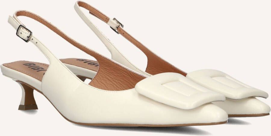 BIBI LOU Slingbacks Dames 641z10vk Maat: 35 Materiaal: Leer Kleur: Wit