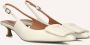 BIBI LOU Slingbacks Dames 641z10vk Maat: 35 Materiaal: Leer Kleur: Wit - Thumbnail 1