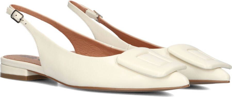 BIBI LOU Slingbacks Dames 640z10vk Maat: 39 Materiaal: Leer Kleur: Creme