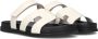 BIBI LOU Slippers Dames 525z32 Maat: 37 Materiaal: Leer Kleur: Wit - Thumbnail 1