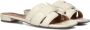 BIBI LOU Slippers Dames 760z10vk Maat: 41 Materiaal: Leer Kleur: Wit - Thumbnail 1