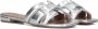 BIBI LOU Slippers Dames 760z10vk Maat: 40 Materiaal: Leer Kleur: Zilver - Thumbnail 1