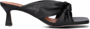 BiBi Lou 762z10vk slippers dames zwart black leer