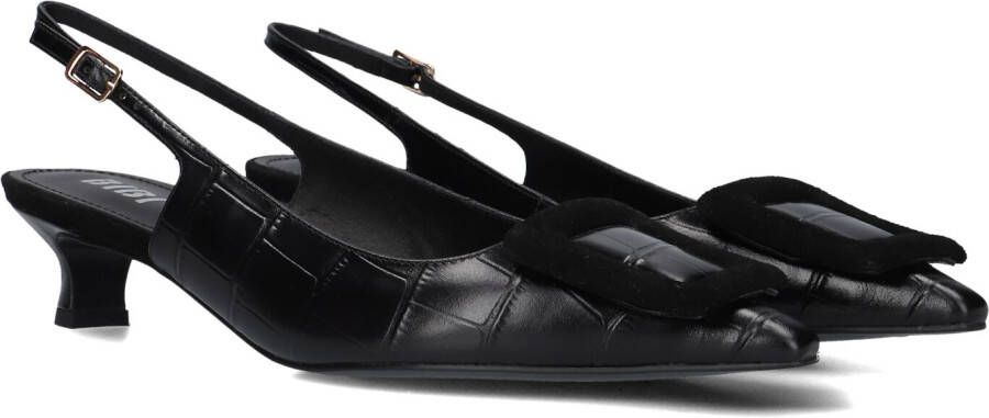 BIBI LOU Slingbacks Dames 613z55vk Maat: 37 Materiaal: Leer Kleur: Zwart