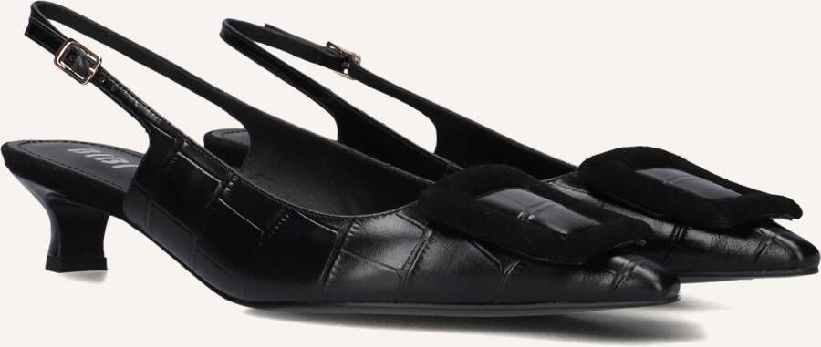 BIBI LOU Slingbacks Dames 613z55vk Maat: 38 Materiaal: Leer Kleur: Zwart