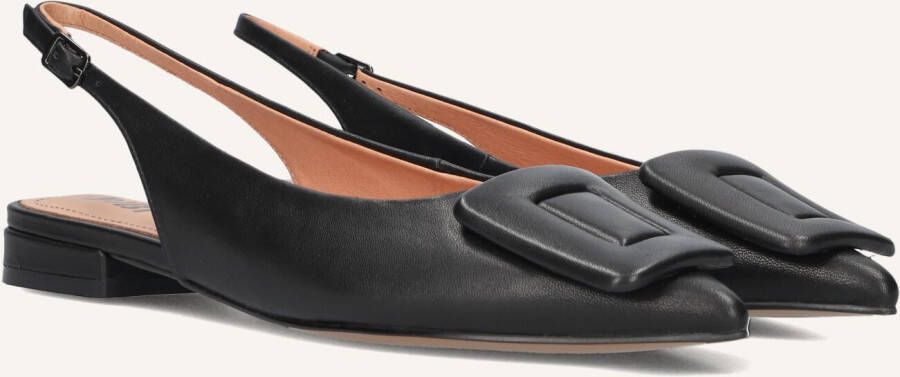 BIBI LOU Slingbacks Dames 640z10vk Maat: 37 Materiaal: Leer Kleur: Zwart