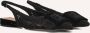 BIBI LOU Slingbacks Dames 650z61vk Maat: 40 Materiaal: Textiel Kleur: Zwart - Thumbnail 1
