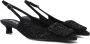 BIBI LOU Slingbacks Dames 692z00vk Maat: 36 Materiaal: Suède Kleur: Zwart - Thumbnail 1