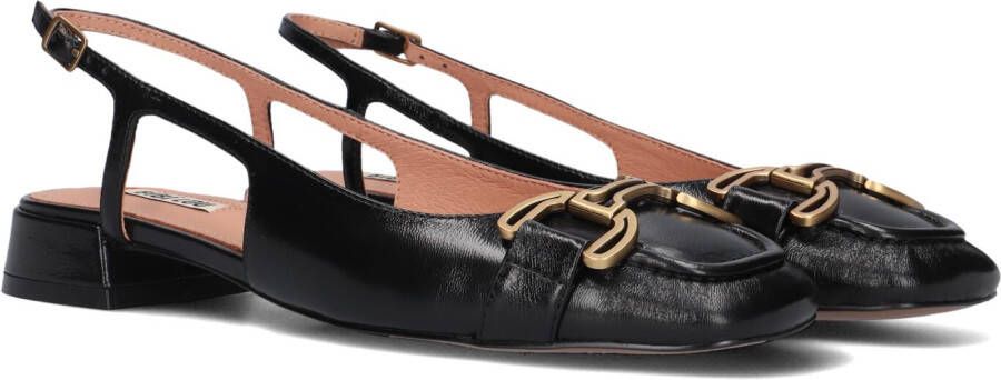 Bibi Lou Elegante Zwarte Slingbacks Black Dames