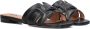 BIBI LOU Slippers Dames 760z10vk Maat: 42 Materiaal: Leer Kleur: Zwart - Thumbnail 1