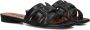 BIBI LOU Slippers Dames 760z10vk Maat: 38 Materiaal: Leer Kleur: Zwart - Thumbnail 1