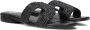 BIBI LOU Slippers Dames 839z00hg Maat: 37 Materiaal: Leer Kleur: Zwart - Thumbnail 1