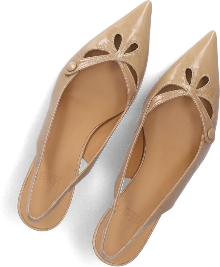 BILLI BI Slingbacks Dames A9414 Maat: 42 Materiaal: Lakleer Kleur: Beige - Foto 2