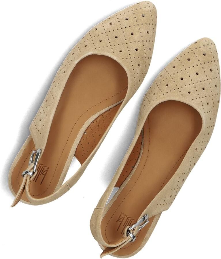 BILLI BI Slingbacks Dames A9414 Maat: 41 Materiaal: Suède Kleur: Beige - Foto 2