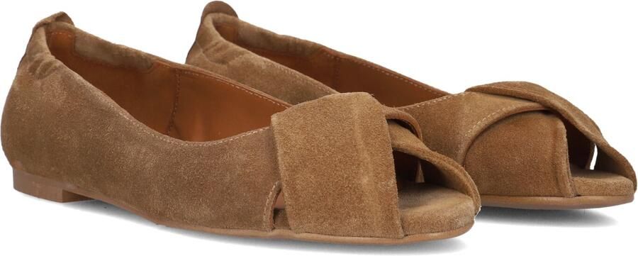 BILLI BI Ballerina Dames A7985 Maat: 36 Materiaal: Suède Kleur: Bruin