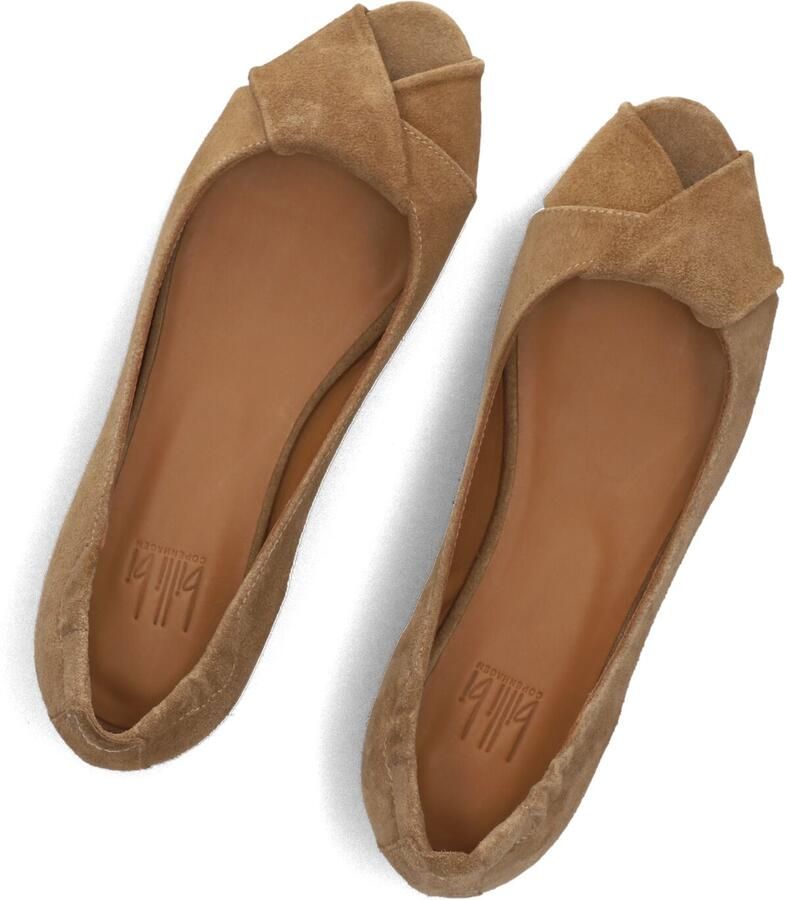 BILLI BI Ballerina Dames A7985 Maat: 38 Materiaal: Suède Kleur: Bruin - Foto 2