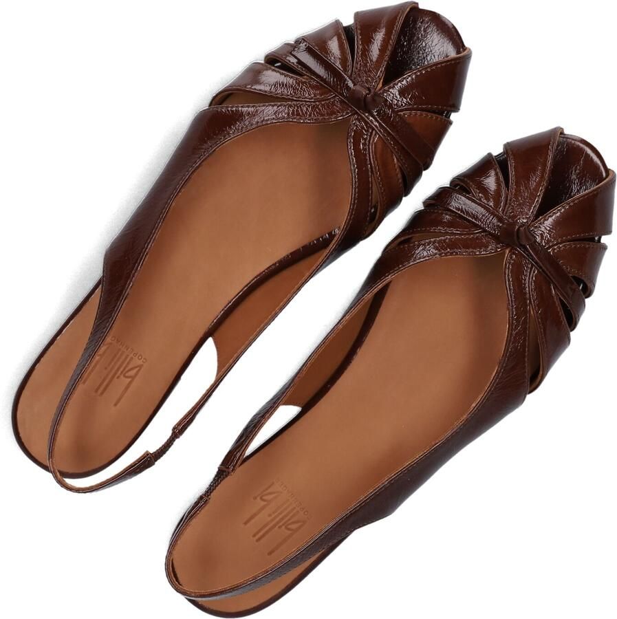 BILLI BI Slingbacks Dames A9414 Maat: 37 Materiaal: Lakleer Kleur: Bruin - Foto 2