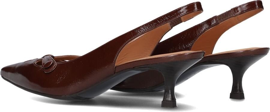 BILLI BI Slingbacks Dames A9414 Maat: 42 Materiaal: Lakleer Kleur: Bruin - Foto 4