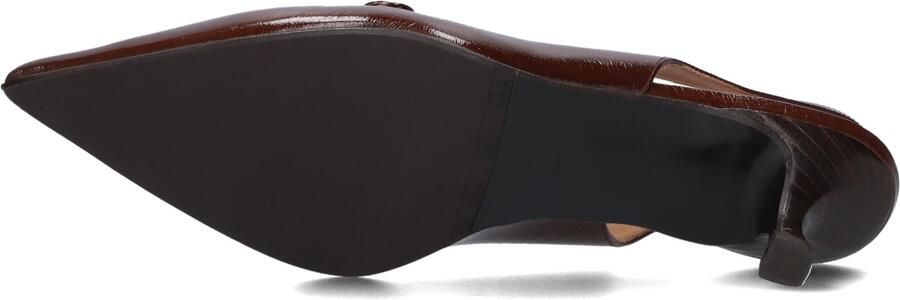 BILLI BI Slingbacks Dames A9414 Maat: 42 Materiaal: Lakleer Kleur: Bruin - Foto 5