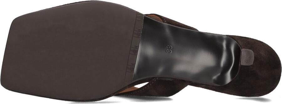 BILLI BI Teenslippers Dames A9627 Maat: 40 Materiaal: Suède Kleur: Bruin - Foto 3