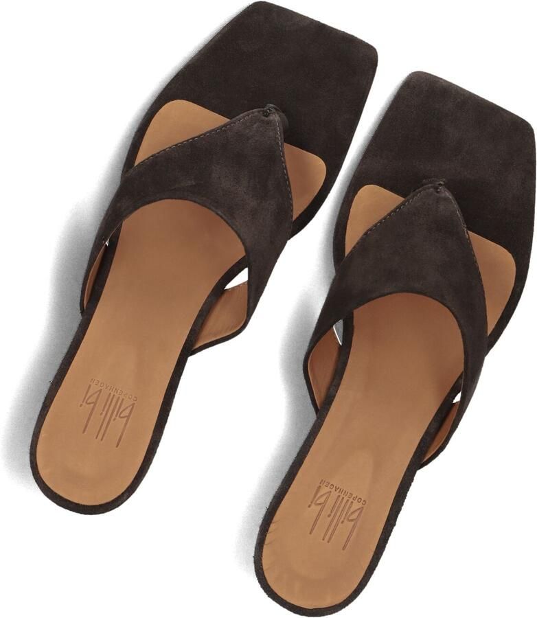 BILLI BI Teenslippers Dames A9627 Maat: 40 Materiaal: Suède Kleur: Bruin - Foto 2