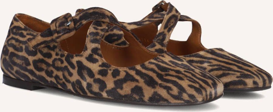 BILLI BI Ballerina Dames A8314 Maat: 38 Kleur: Bruin