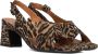 BILLI BI Slingbacks Dames A8378 Maat: 37 Materiaal: Suède Kleur: Bruin - Thumbnail 1