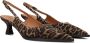 BILLI BI Slingbacks Dames A8089 Maat: 41 Materiaal: Suède Kleur: Bruin - Thumbnail 1