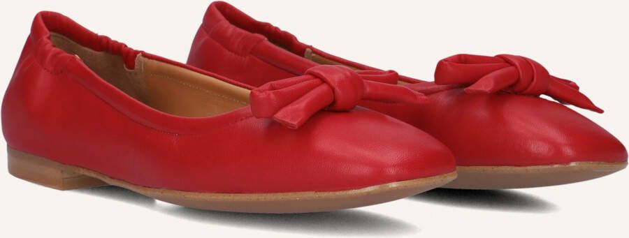 BILLI BI Ballerina Dames A8044 Maat: 41 Materiaal: Leer Kleur: Rood