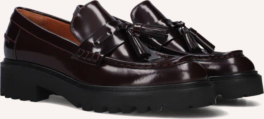 BILLI BI Loafers Dames A9046 Maat: 37 Materiaal: Lakleer Kleur: Rood