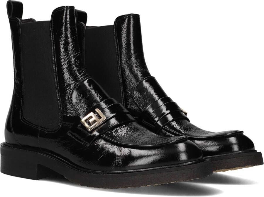 BILLI BI Chelsea Boots Dames A5057 Maat: 38 Materiaal: Leer Kleur: Zwart