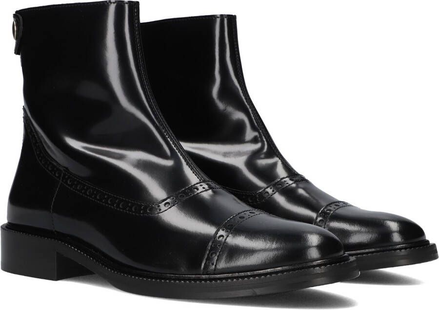 BILLI BI Enkellaarsjes Dames A9005 Maat: 36 Materiaal: Lakleer Kleur: Zwart
