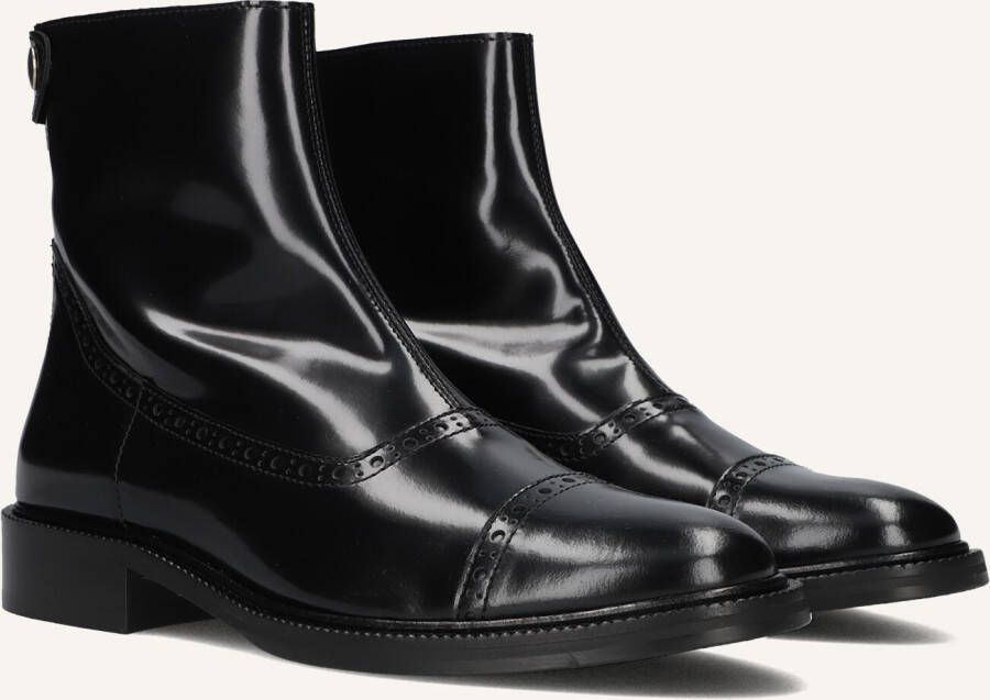 BILLI BI Enkellaarsjes Dames A9005 Maat: 38 Materiaal: Lakleer Kleur: Zwart