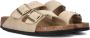 BIRKENSTOCK Slippers Dames Arizona Dames Maat: 43 Materiaal: Suède Kleur: Beige - Thumbnail 1