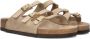 BIRKENSTOCK Badslippers Dames Florida Maat: 42 Materiaal: Leer Kleur: Beige - Thumbnail 1