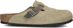 BIRKENSTOCK Instappers Heren Boston Bs Mixed H Suède Beige